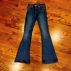 Hudson Jeans - High Rise Holly Flare in Northern Lights wash, Size 23